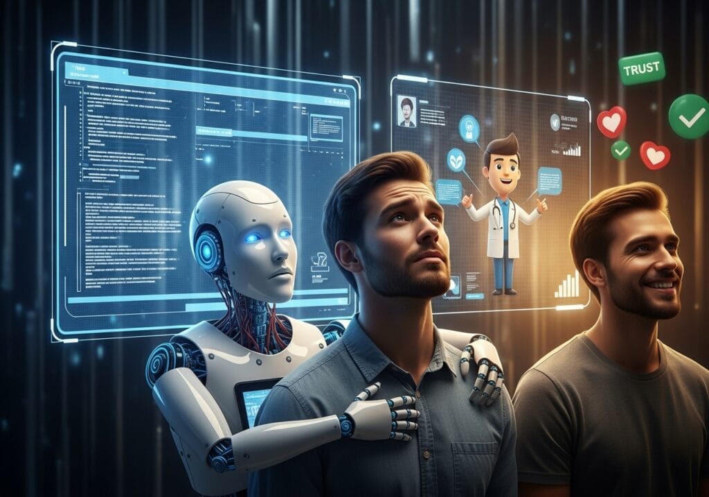 explain AI to patients healthcare