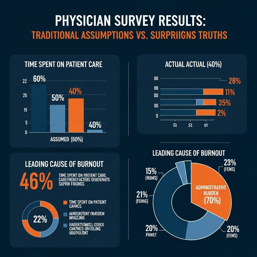 Survey results showing why doctors ignore medtech tools