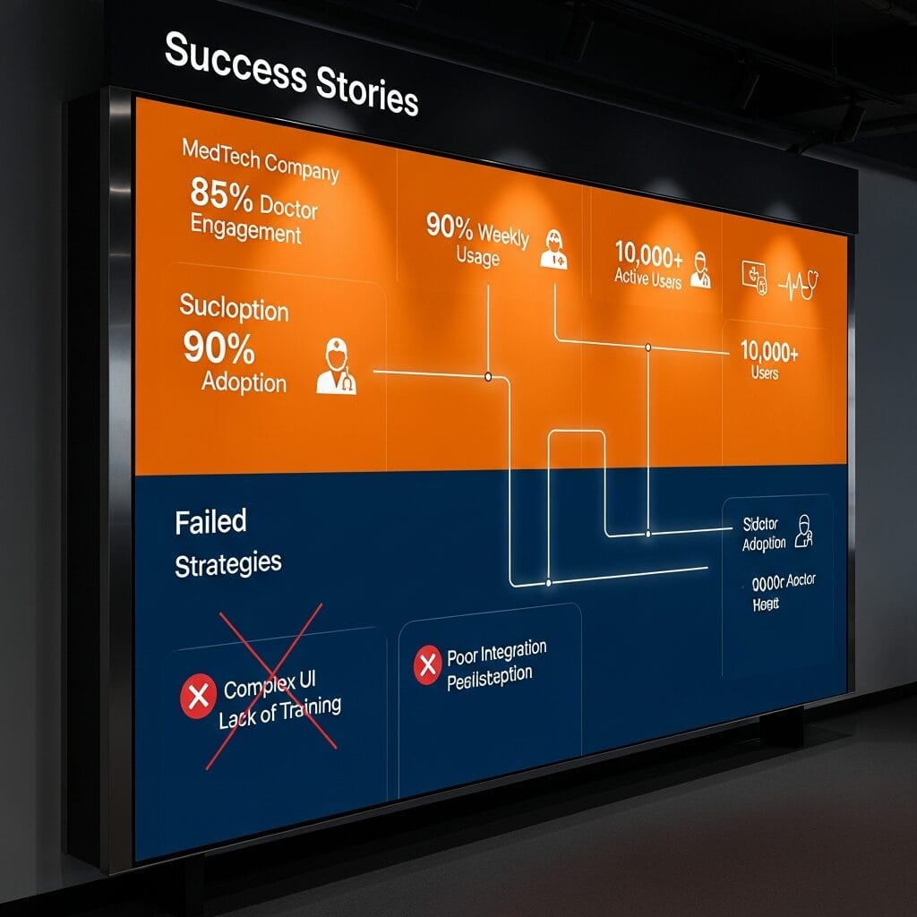 Survey results showing why doctors ignore medtech tools