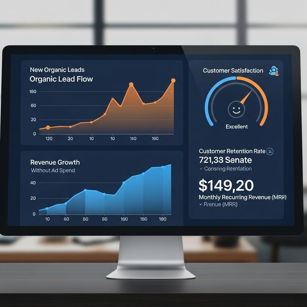 get SaaS leads without ads