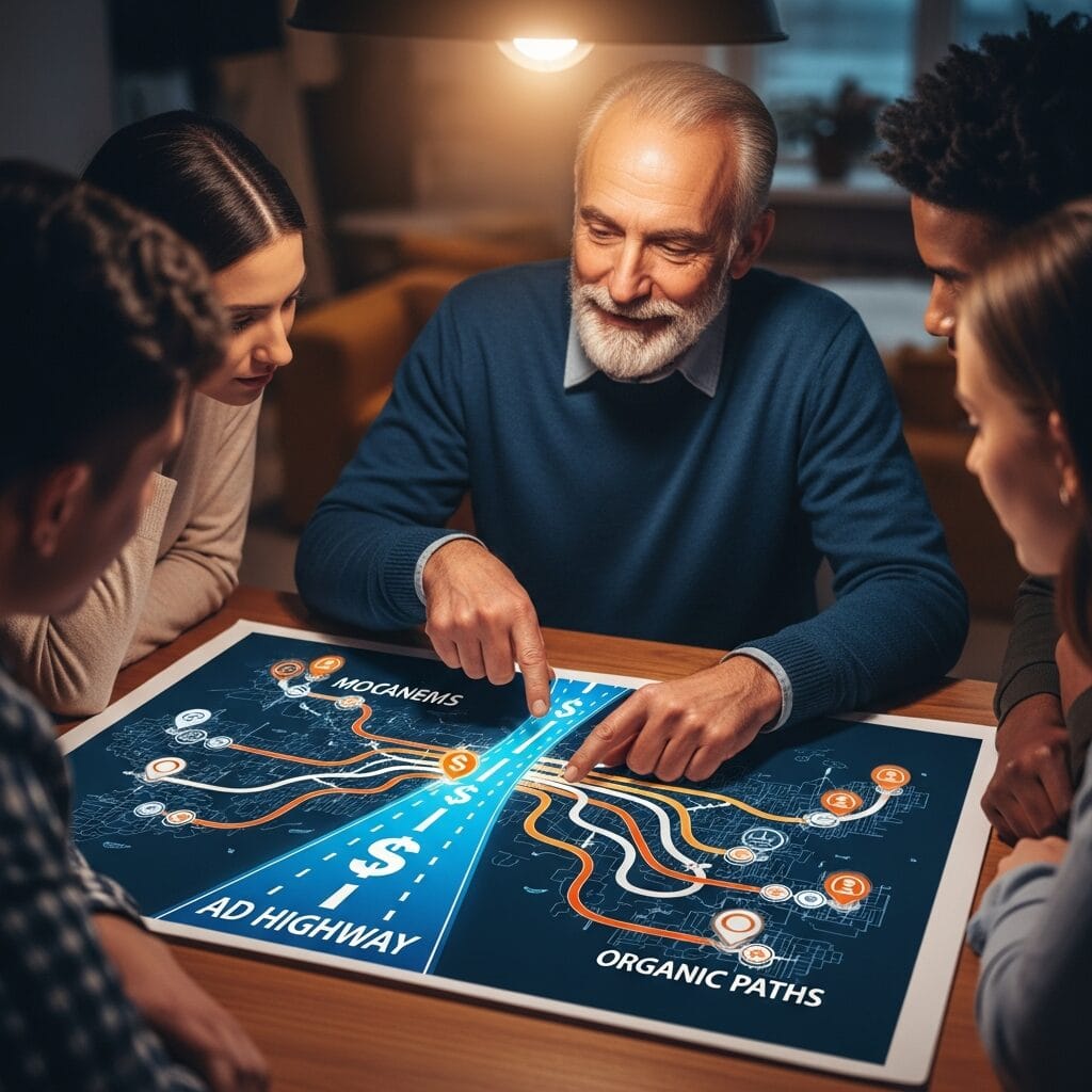 get SaaS leads without ads