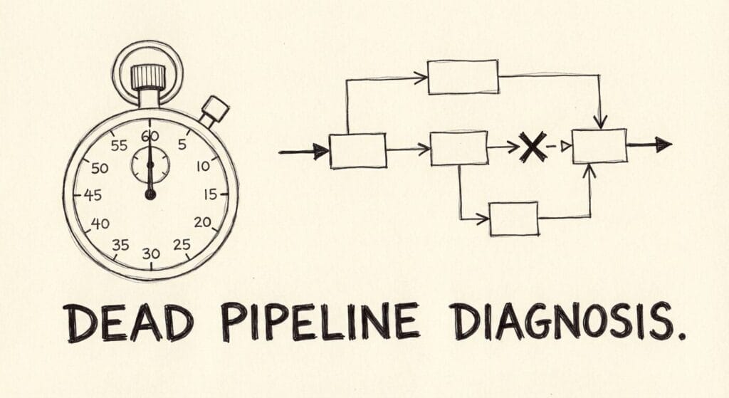 Sales Pipeline Audit: Diagnose a Dead Pipeline in 30 Min