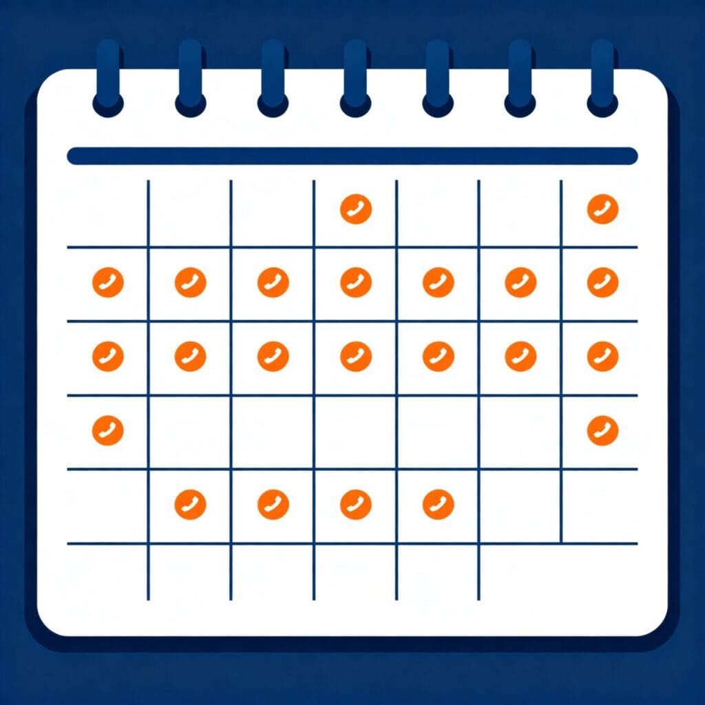 A simple startup sales system board with clear pipeline stages, follow-up steps, and a demo video step before booking.