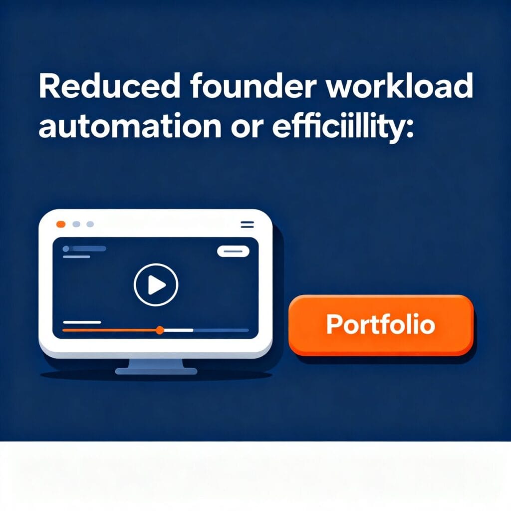 A simple startup sales system board with clear pipeline stages, follow-up steps, and a demo video step before booking.