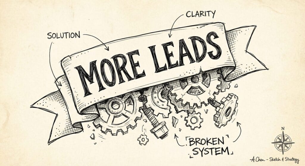 Lead Generation Myth: Why More Leads Won't Save You.