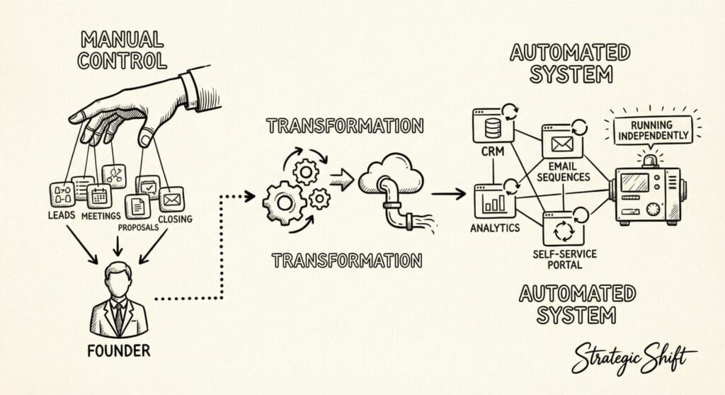 Scalable Sales System: Build Once, Run Forever.