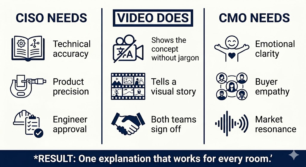 Why Your CISO Loves Your Product but Your CMO Can't Sell It