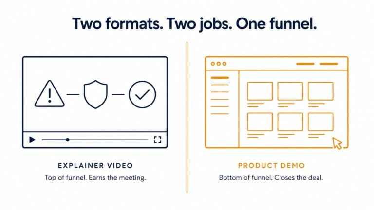 Explainer Video vs Product Demo: What Converts B2B SaaS