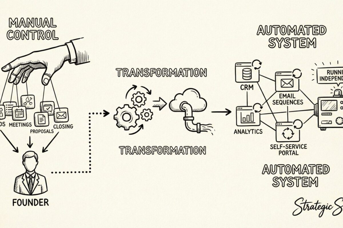 Scalable Sales System: Build Once, Run Forever.
