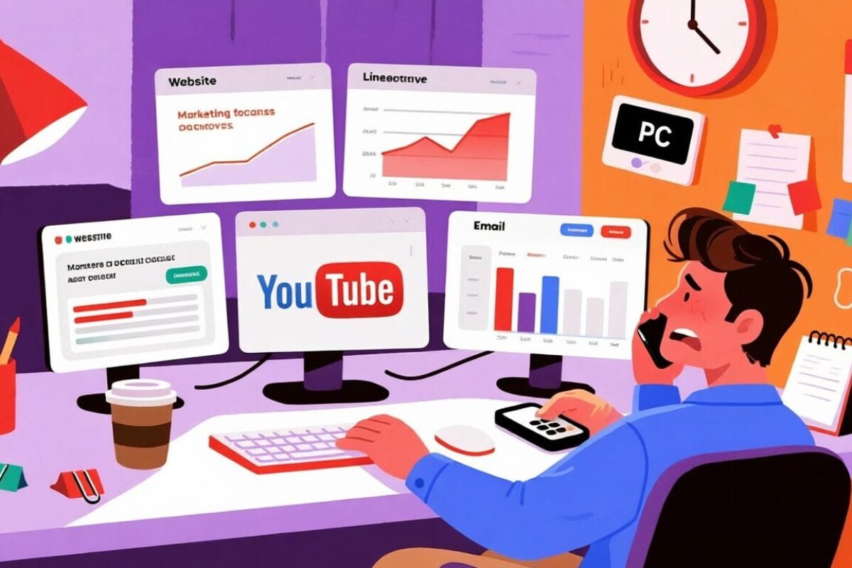 Master Website, LinkedIn, YouTube, Email & PPC Channels Like a Pro!